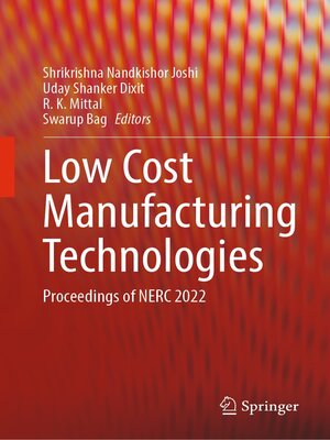 cover image of Low Cost Manufacturing Technologies
